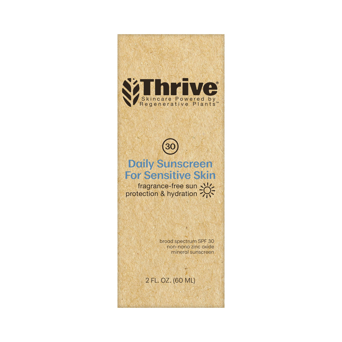 Home Essentials Daily Sunscreen for Sensitive Skin - SPF 30 for daily home and personal routines with facial skin and sun care