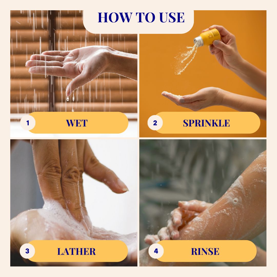 Routine Ready Energising Body Foam Wash for daily home and personal routines with bath body and hygiene