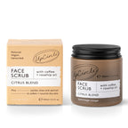Practical Living Face Scrub with Coffee + Rosehip Oil - Citrus Blend for daily home and personal routines with cleaning laundry and paper products