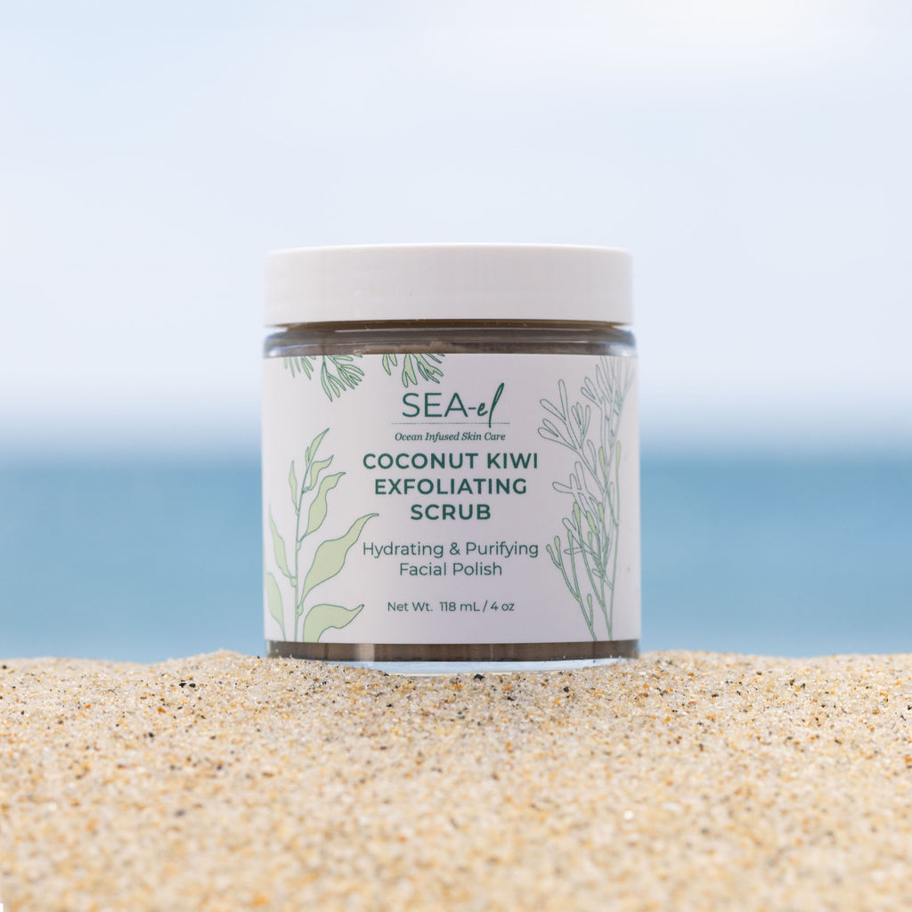 Home Essentials Coconut Kiwi Exfoliating Scrub for daily home and personal routines with cleaning laundry and paper products