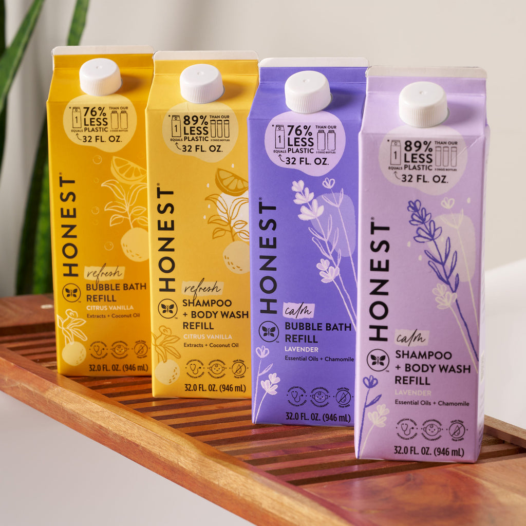 Daily Care Bubble Bath, Carton Refill for daily home and personal routines with bath body and hygiene