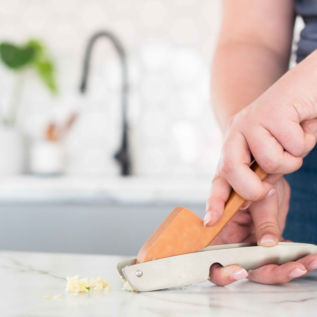 Routine Ready Easy-Clean Garlic Press for daily home and personal routines with cookware food storage and kitchen tools