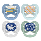 Daily Care Advantage Glow-in-the-Dark Baby Pacifier, Stage 1, Fully Symmetrical Soother with Soft Silicone Bulb for daily home and personal routines with baby care and kids products