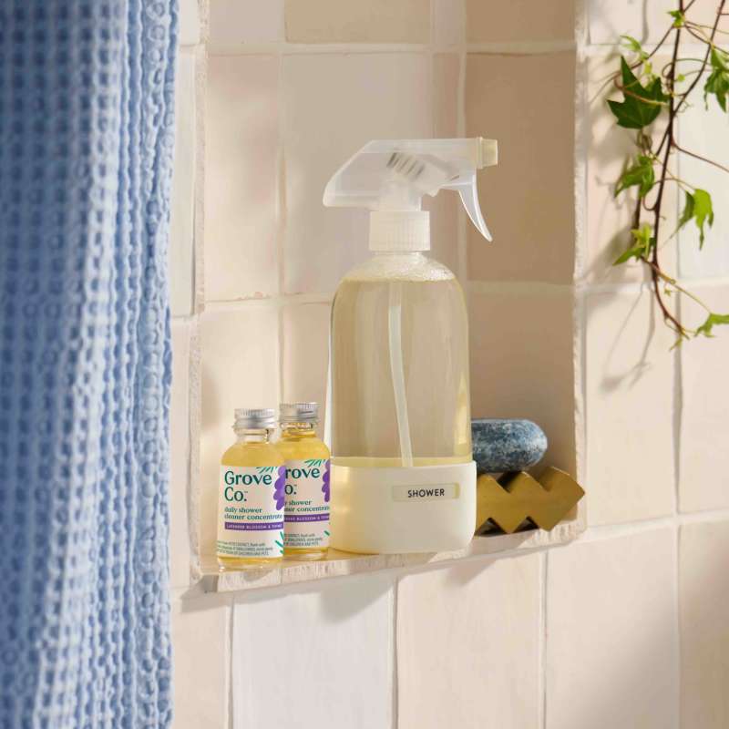 Everyday Home Daily Shower Cleaner Concentrate for daily home and personal routines with cleaning laundry and paper products