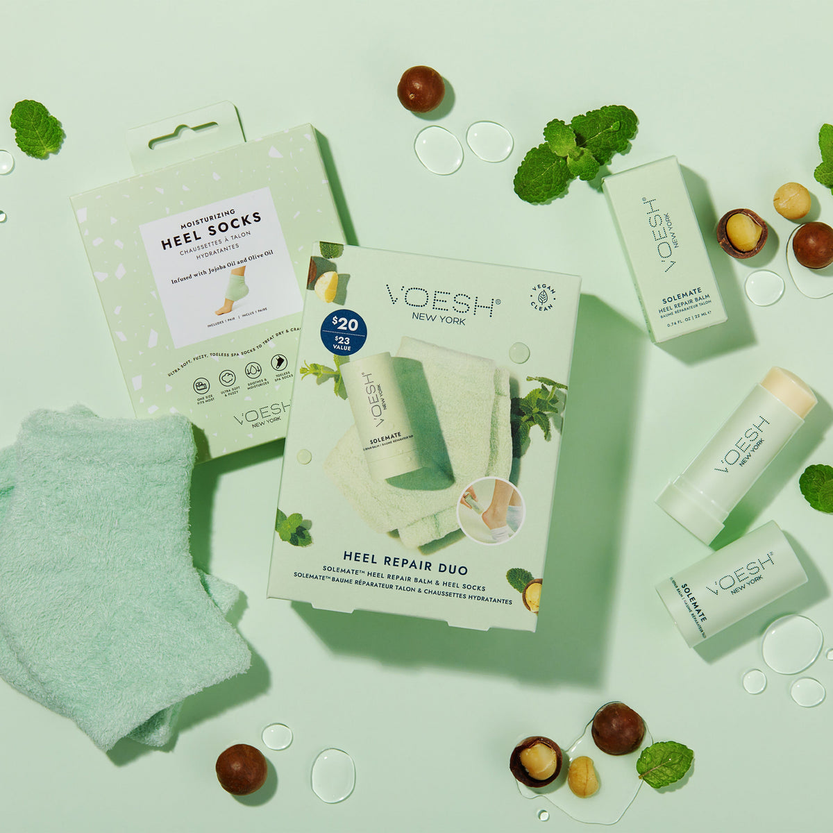 Everyday Home Heel Repair Duo Mint for daily home and personal routines with general everyday essentials