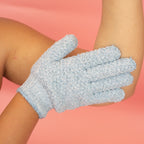 Home Essentials Exfoliating Gloves - Heavy for daily home and personal routines with bath body and hygiene