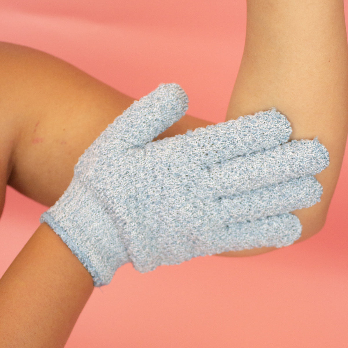 Home Essentials Exfoliating Gloves - Heavy for daily home and personal routines with bath body and hygiene