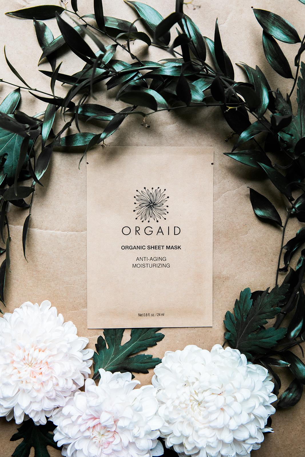 Everyday Home Anti-Aging and Moisturizing Organic Sheet Mask for daily home and personal routines with facial skin and sun care