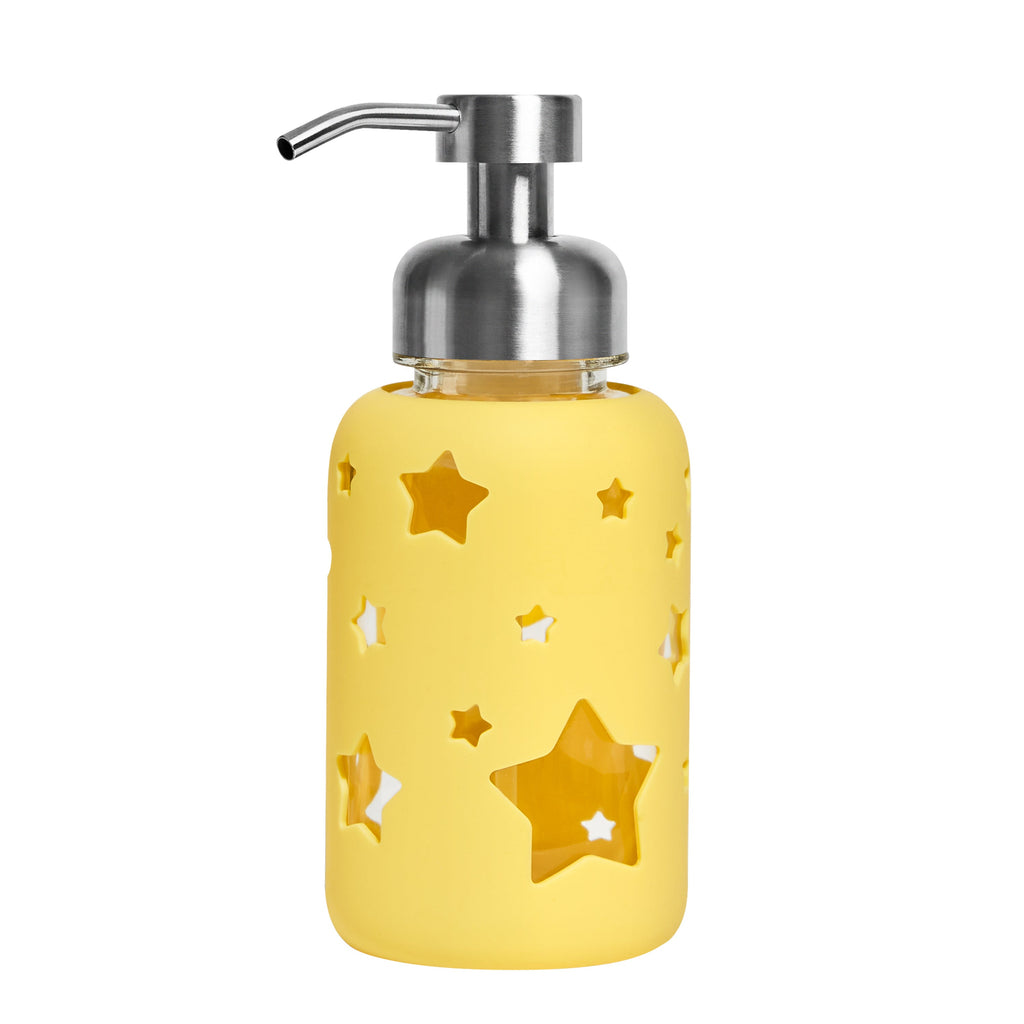 Practical Living Kids Foaming Hand Soap Glass Dispenser for daily home and personal routines with bath body and hygiene