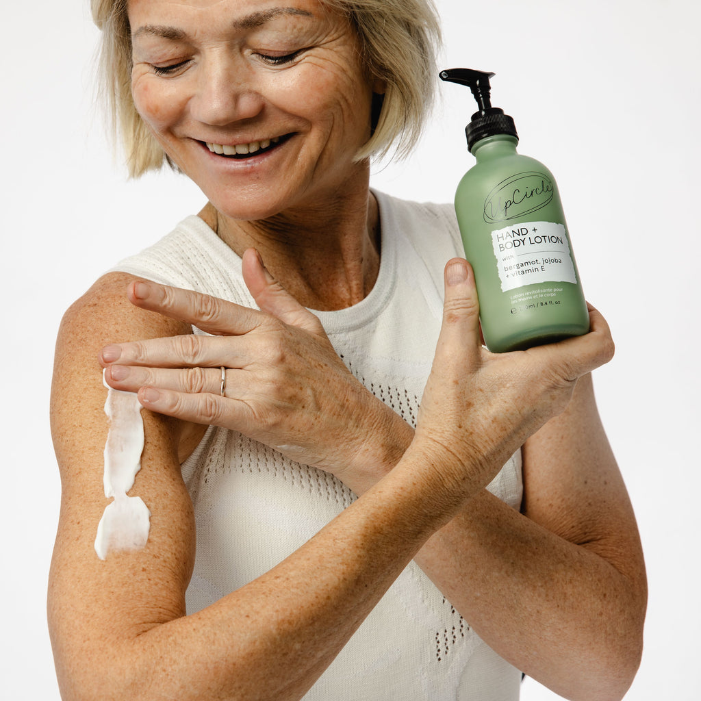 Home Essentials Hand + Body Lotion with Bergamot Water for daily home and personal routines with general everyday essentials
