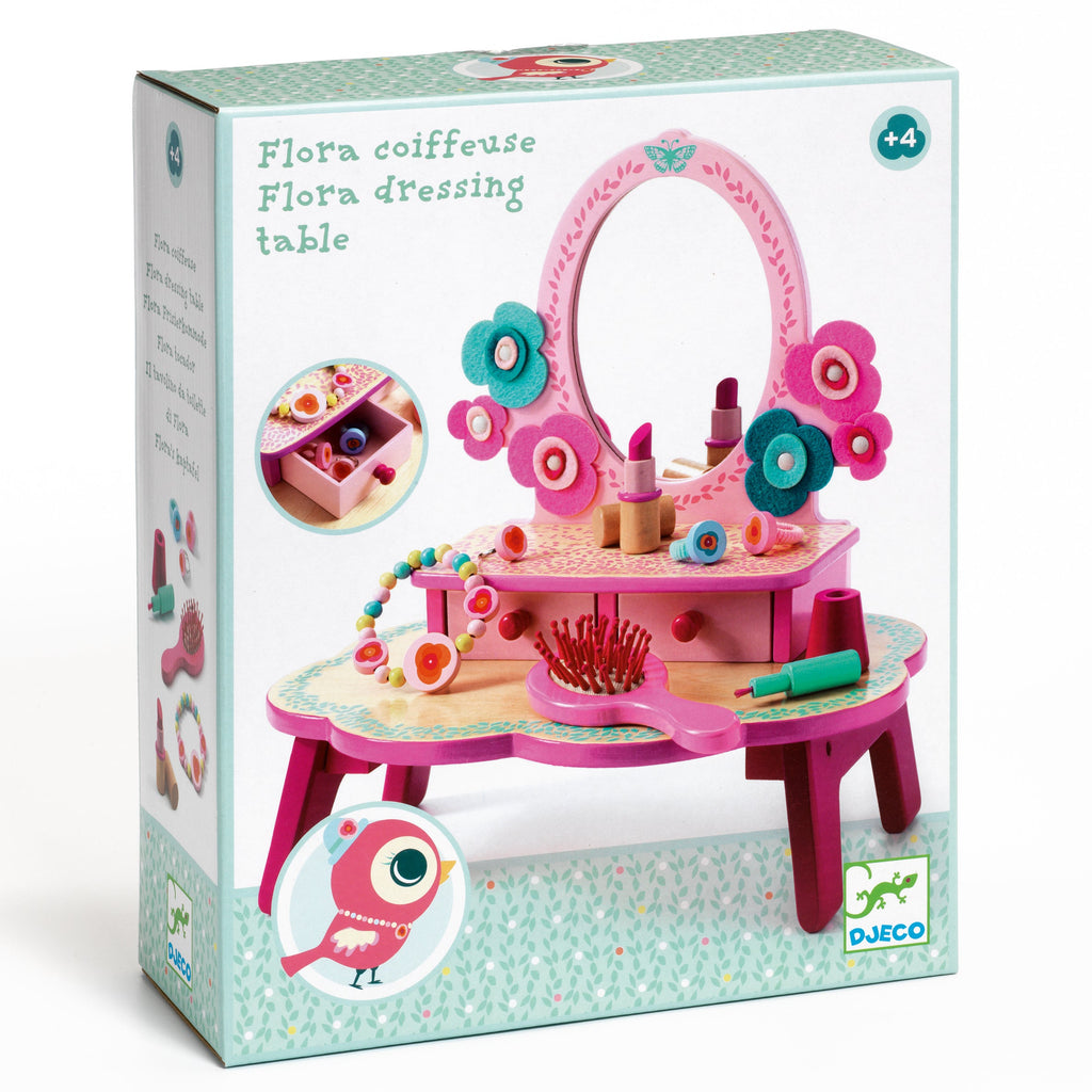 Flora Dressing Table Play Set made from 100% FSC® Certified Wood