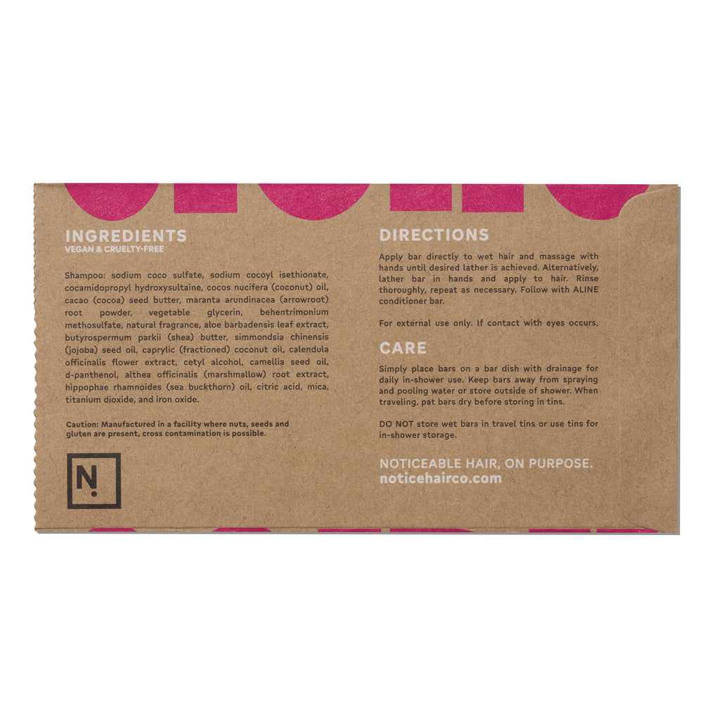 Practical Living ALINE Shampoo Bar for daily home and personal routines with hair care