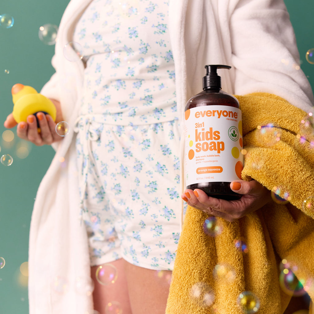 Everyday Home 3in1 Kids Soap Shampoo and Bubble Bath for daily home and personal routines with hair care