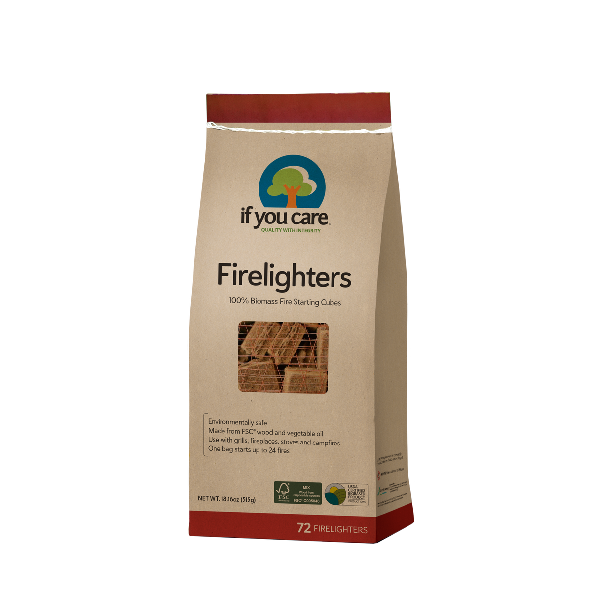 100% Biomass Firelighters
