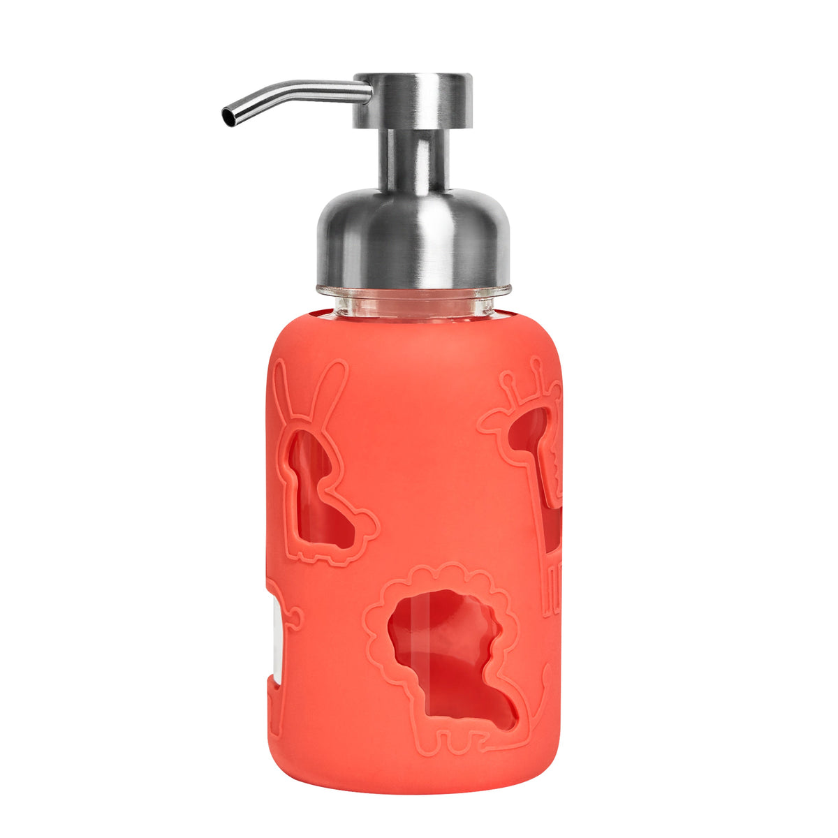 Practical Living Kids Foaming Hand Soap Glass Dispenser for daily home and personal routines with bath body and hygiene