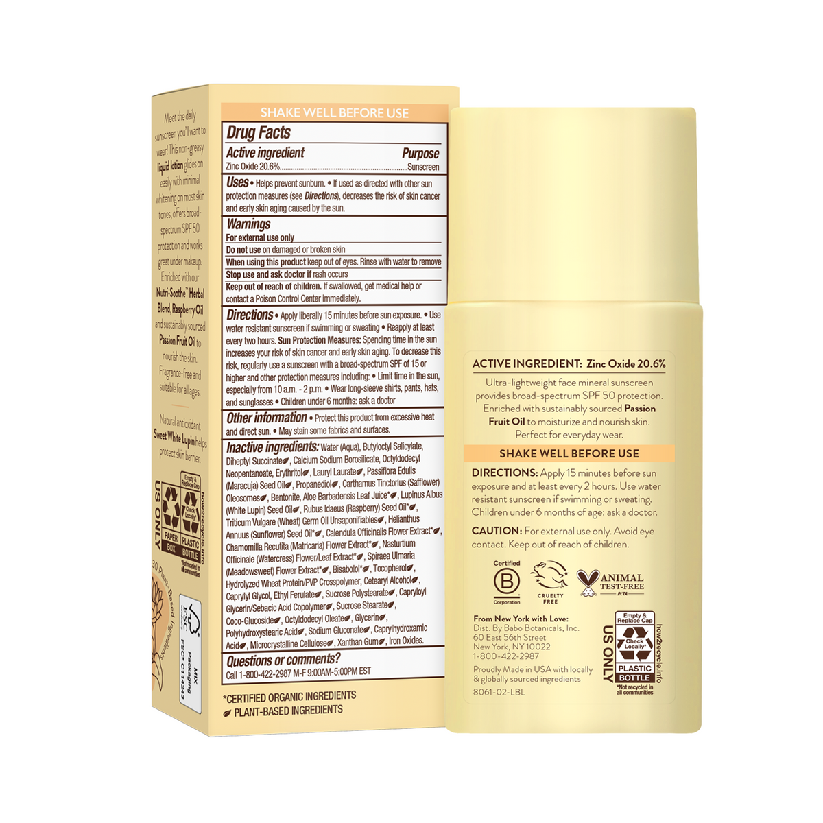 Practical Living Daily Sheer Fluid Mineral Sunscreen - SPF 50 for daily home and personal routines with facial skin and sun care