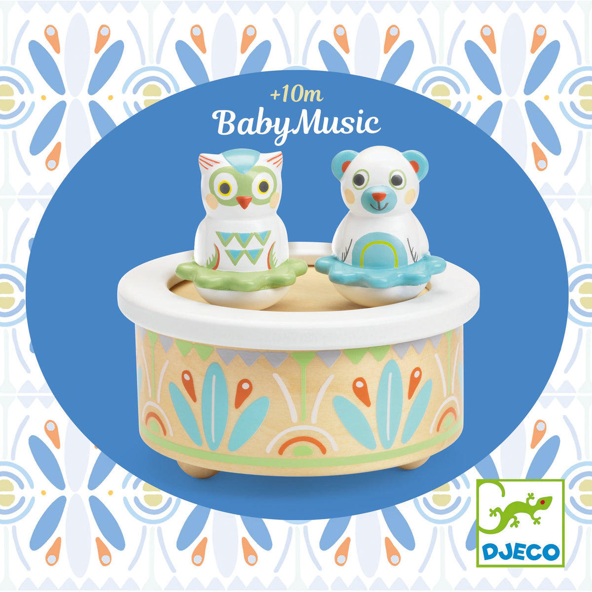 Home Essentials Baby s First Music Box made from FSC Certified Wood for daily home and personal routines with baby care and kids products