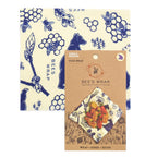 Practical Living Beeswax Wrap for Food - Medium for daily home and personal routines with pantry foods and beverages