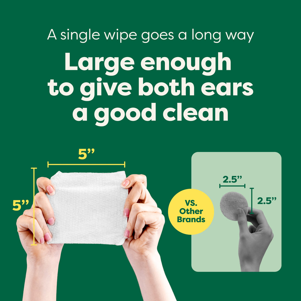 Everyday Home Hypoallergenic Dog Ear Cleansing Wipes for daily home and personal routines with cleaning laundry and paper products