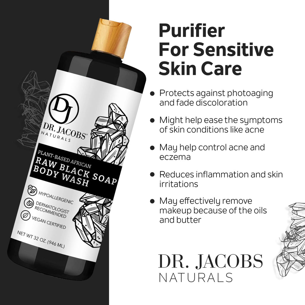 Daily Care African Black Soap Body Wash for daily home and personal routines with bath body and hygiene