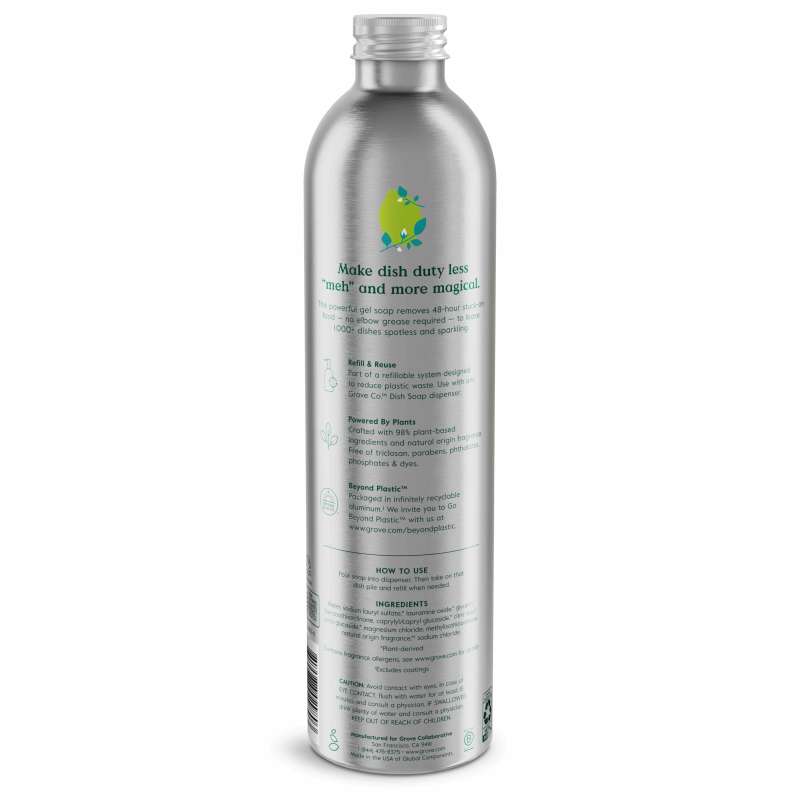Everyday Home Dish Soap Refill, Gel Tough on Grease and Grime for daily home and personal routines with cleaning laundry and paper products