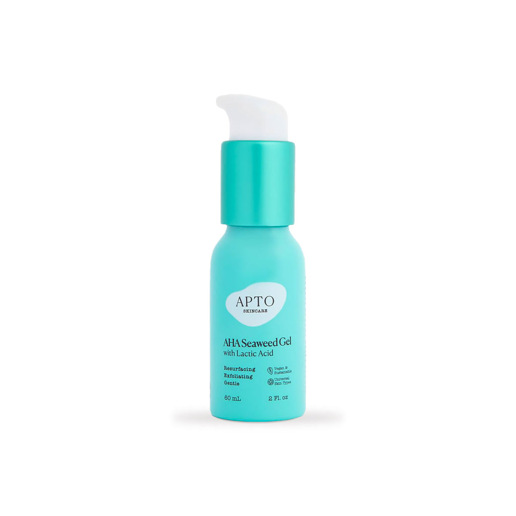 AHA Seaweed Gel with Lactic Acid, Resurfacing & Deeply Exfoliating Formula