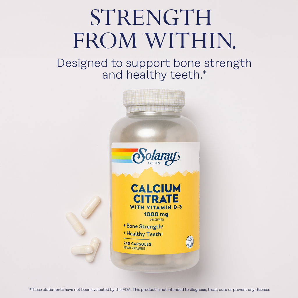 Everyday Home Calcium Citrate with Vitamin D3, 1000 mg for daily home and personal routines with general everyday essentials