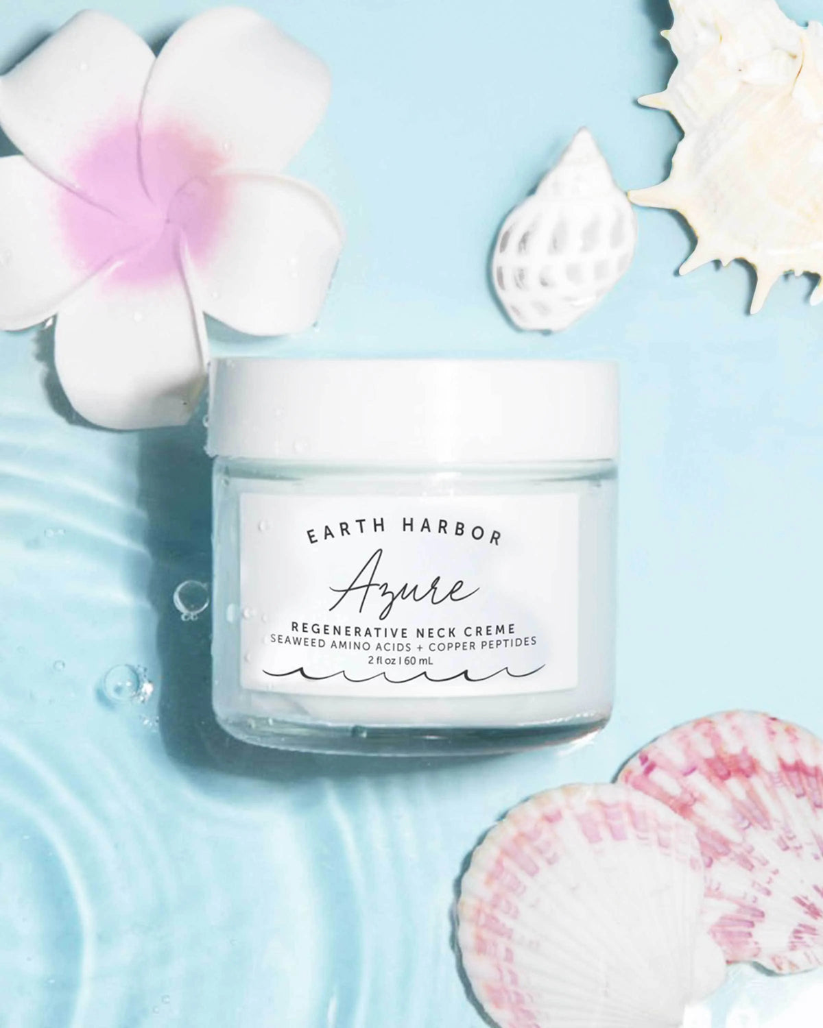 Home Essentials AZURE Smooth Neck + Face Water Cream for daily home and personal routines with facial skin and sun care