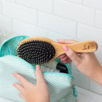 Daily Care Boar Bristle Hair Brush for daily home and personal routines with hair care