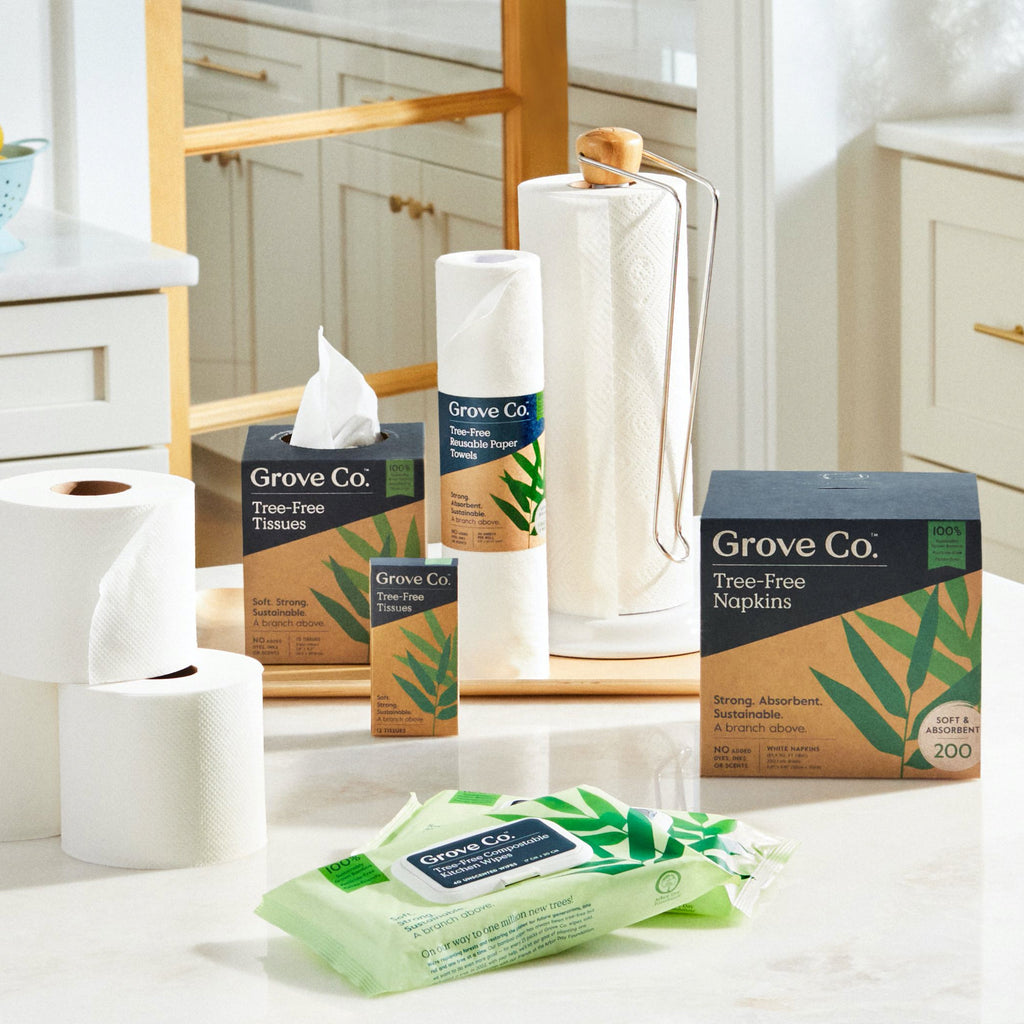 Home Essentials 3-Ply Bamboo Toilet Paper 400 sheets per roll for daily home and personal routines with cleaning laundry and paper products