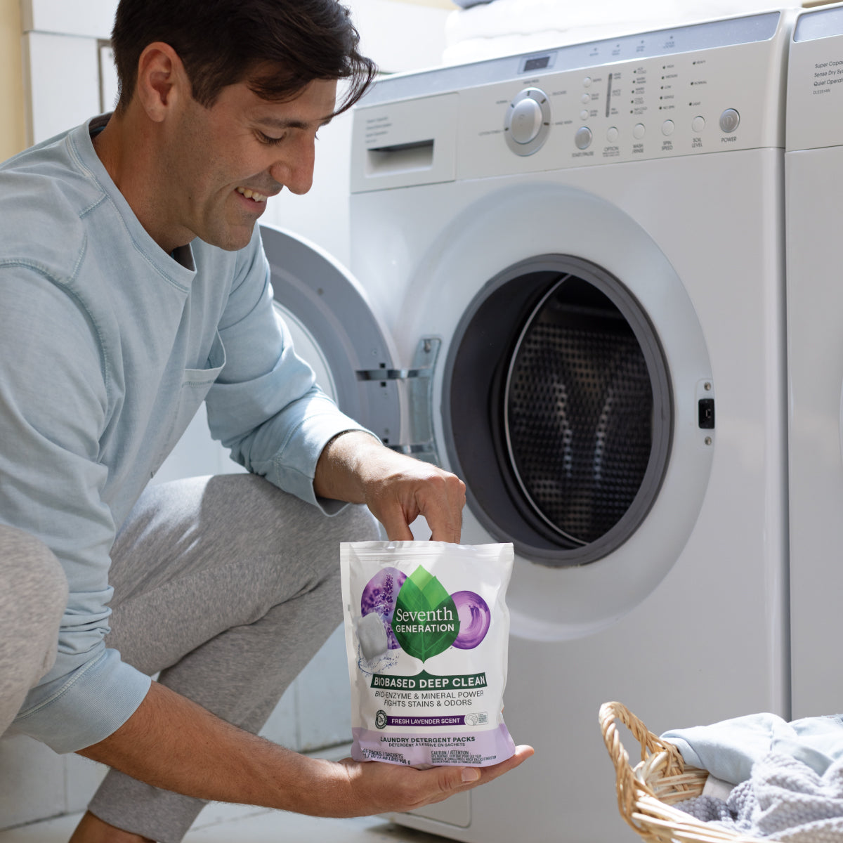 Home Essentials Bio-Enzyme Laundry Detergent Packs for daily home and personal routines with cleaning laundry and paper products