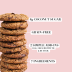 Practical Living Grain-included Chocolate Chip Cookie Mix for daily home and personal routines with cookware food storage and kitchen tools