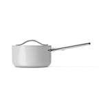Home Essentials Ceramic Sauce Pan with Lid, 1.75 qt for daily home and personal routines with cookware food storage and kitchen tools