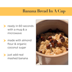 Routine Ready Banana Bread In A Cup for daily home and personal routines with general everyday essentials