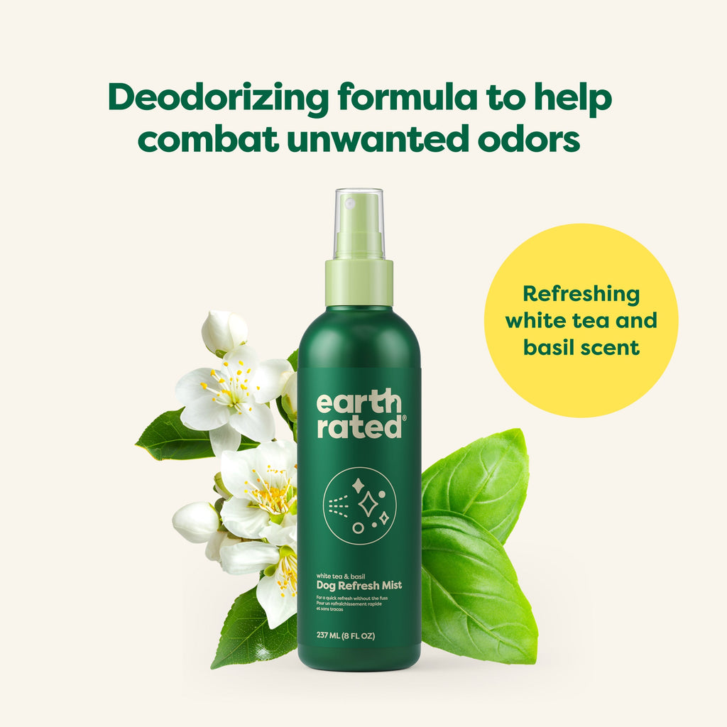 Practical Living Deodorizing and Conditioning Refresh Mist for Dogs for daily home and personal routines with pet care treats and accessories