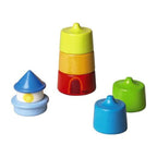 Everyday Home Lighthouse Wooden Rainbow Stacker made from sustainably sourced wood for daily home and personal routines with baby care and kids products