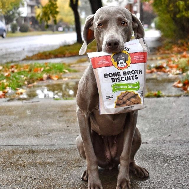 Practical Living Brutus Bone Broth Biscuits for daily home and personal routines with pet care treats and accessories