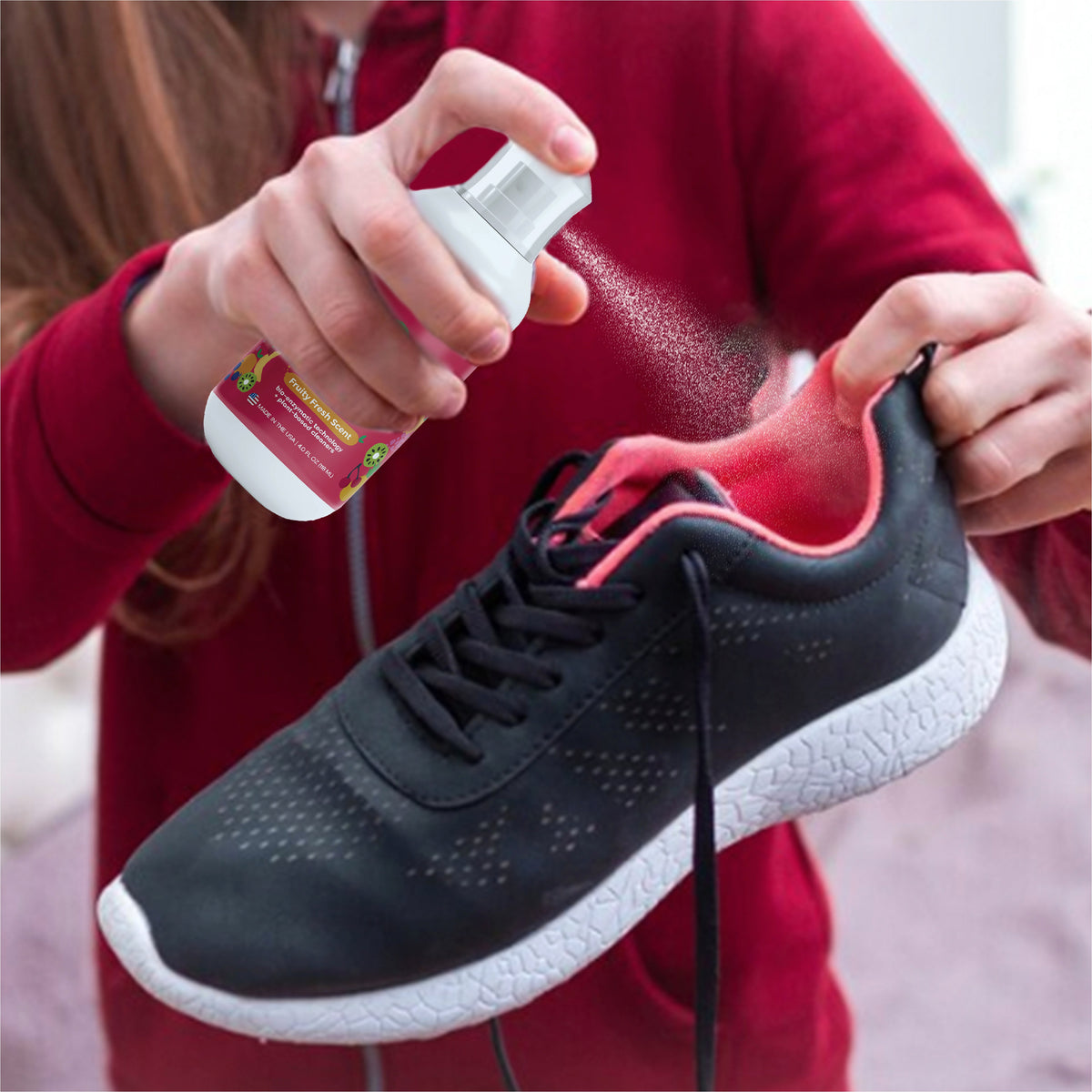 Home Essentials Deodorizing Shoe Spray for daily home and personal routines with general everyday essentials