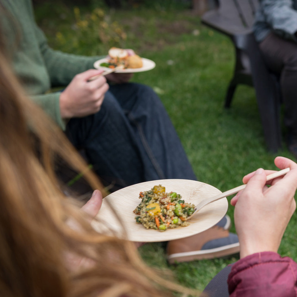 Practical Living Disposable Bamboo Plates for daily home and personal routines with general everyday essentials