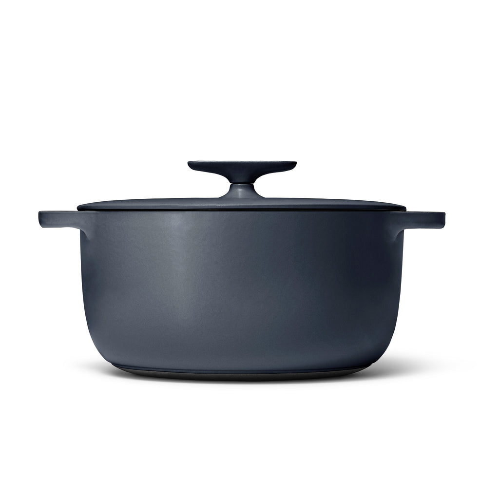 Daily Care Enameled Cast Iron Dutch Oven with Flat Lid, 6.5 qt for daily home and personal routines with cookware food storage and kitchen tools