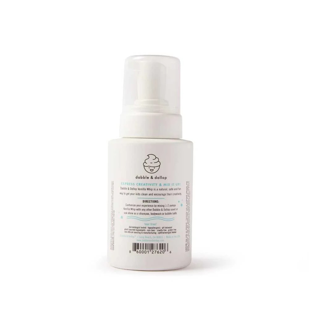 Practical Living 3-in-1 Whip - Shampoo, Body Wash and Bubble Bath for daily home and personal routines with hair care