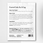 Routine Ready Carrot Cake + Muffin In A Cup for daily home and personal routines with general everyday essentials
