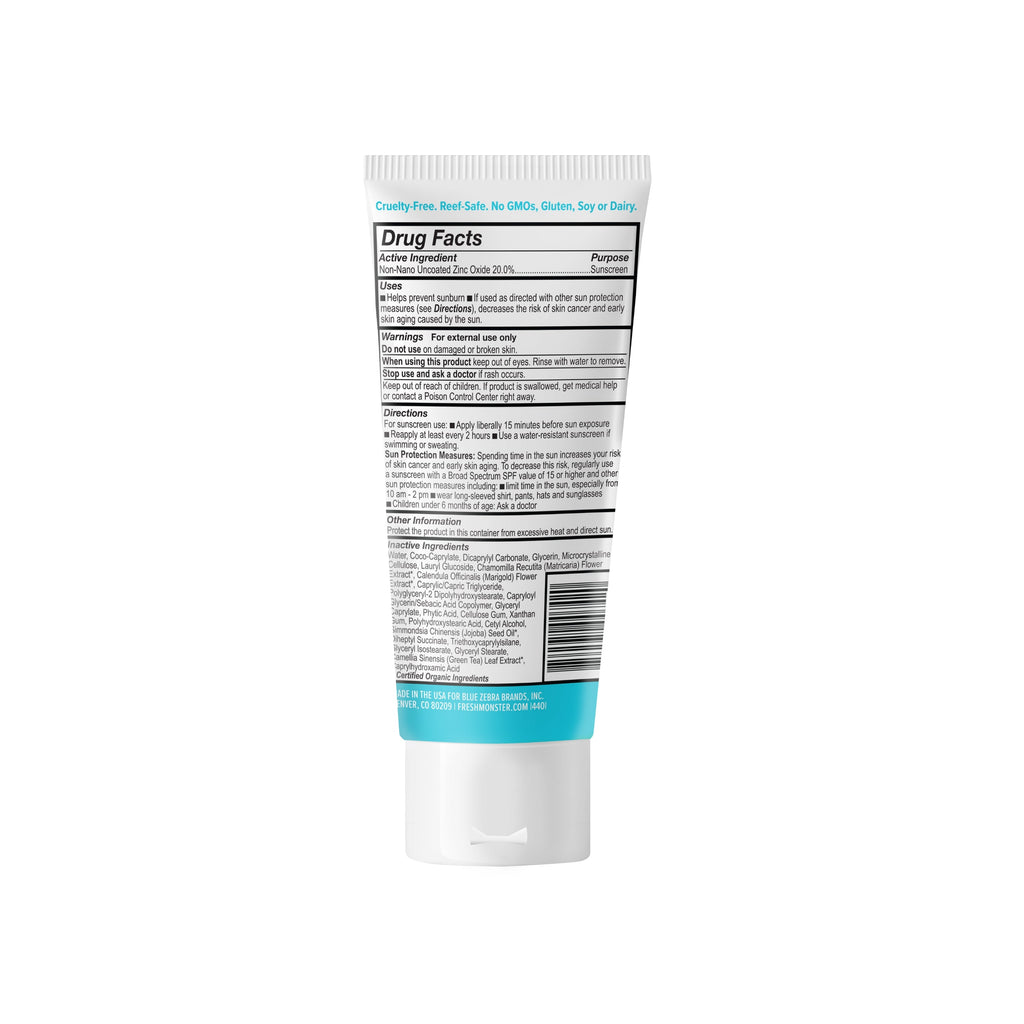Home Essentials Kids Clear Zinc Daily Sunscreen Lotion - SPF 30 for daily home and personal routines with facial skin and sun care