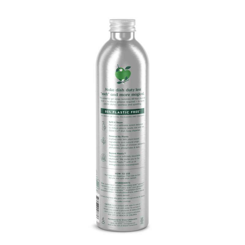 Everyday Home Dish Soap Refill, Gel Tough on Grease and Grime for daily home and personal routines with cleaning laundry and paper products
