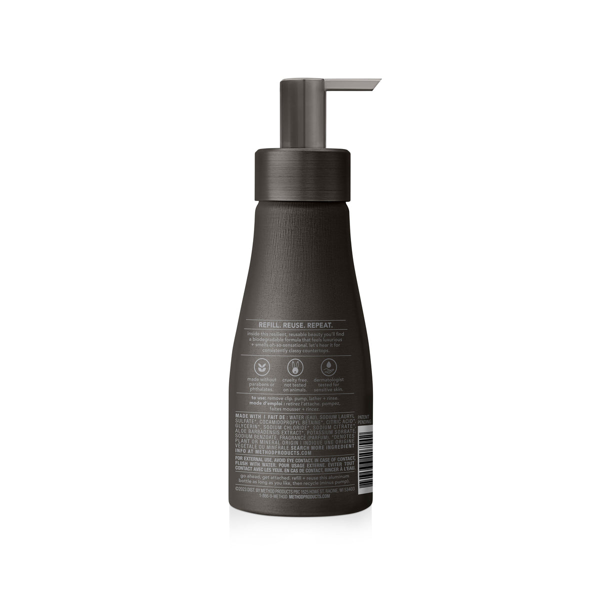 Home Essentials Aluminum Foaming Hand Soap for daily home and personal routines with bath body and hygiene