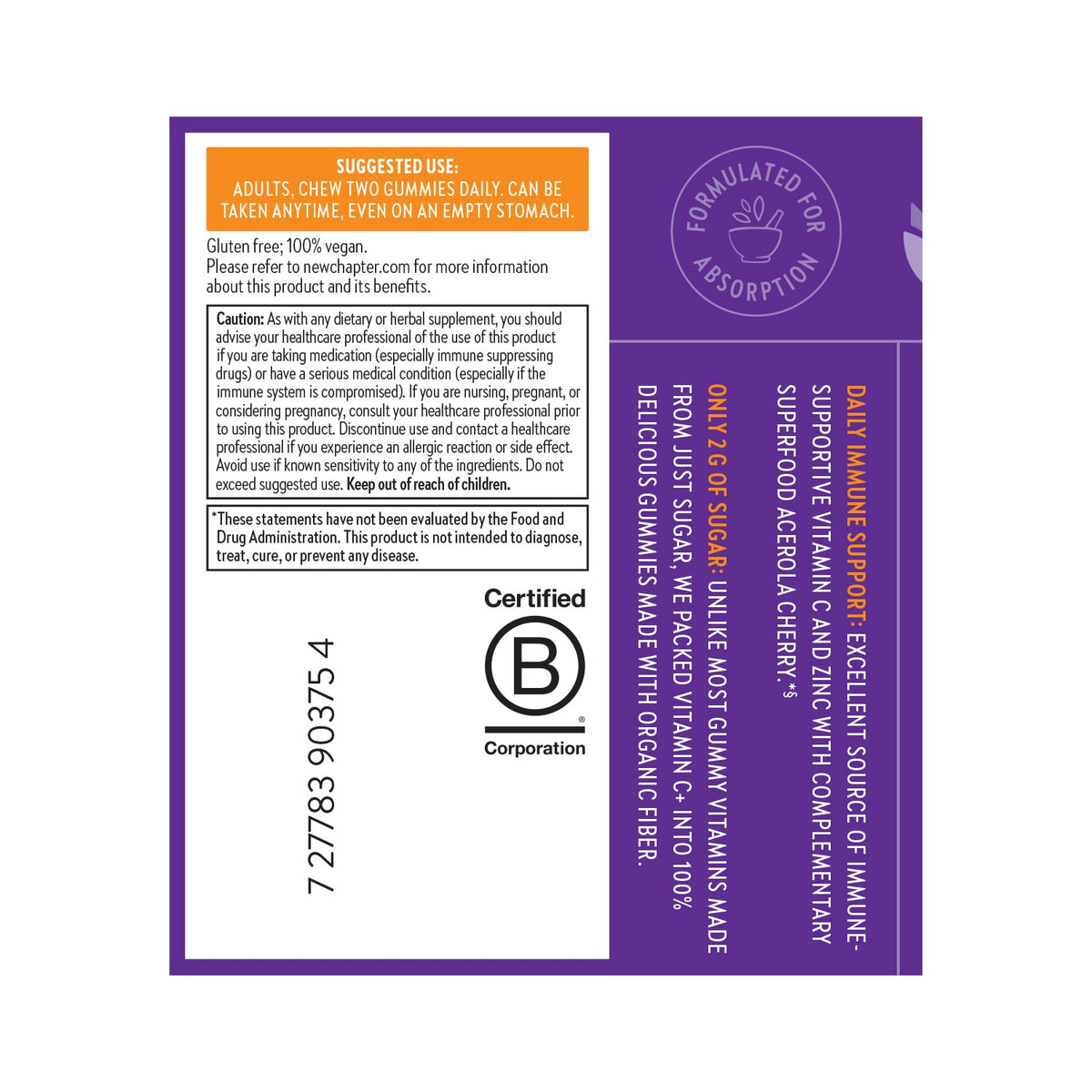 Routine Ready Immune Defense Vitamin C+ Gummies for daily home and personal routines with general everyday essentials