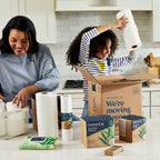 Routine Ready 2-Ply Bamboo Paper Towels 140 sheets per roll for daily home and personal routines with cleaning laundry and paper products