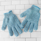 Home Essentials Exfoliating Gloves - Heavy for daily home and personal routines with bath body and hygiene
