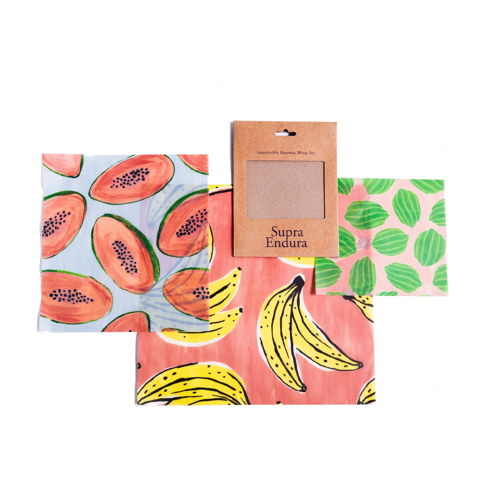 Routine Ready Beeswax Wraps for daily home and personal routines with pantry foods and beverages