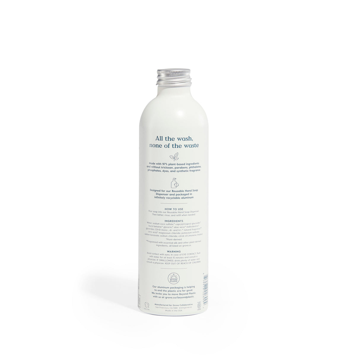 Practical Living Hydrating Hand Soap, Refill - Softens Hands with Every Wash for daily home and personal routines with bath body and hygiene